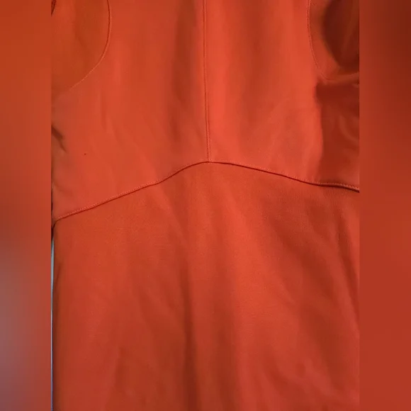 Bright orange Nike Golf pullover - Picture 6 of 8